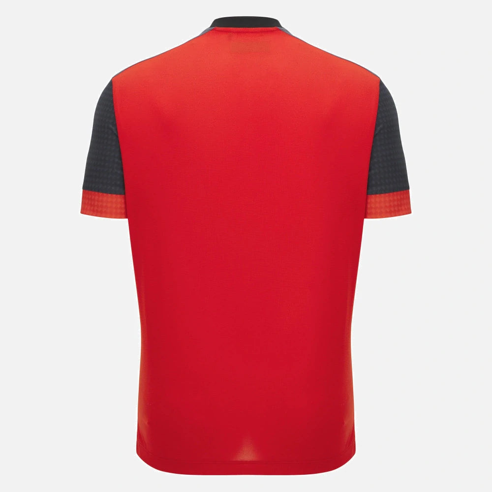 Ducati x Macron Sport-T-Shirt mit Logo – Rot