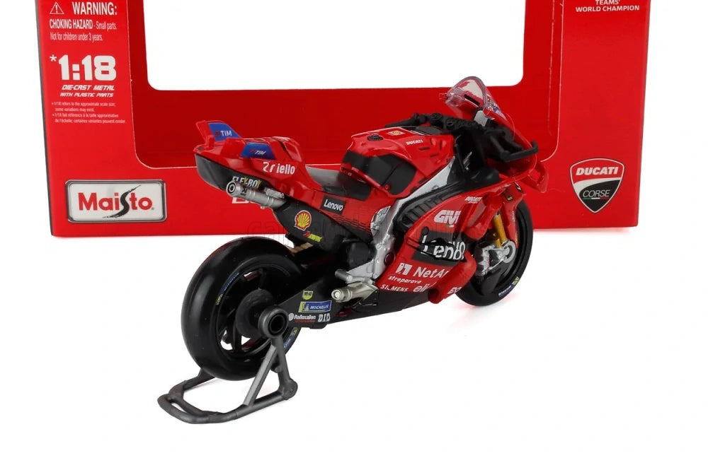 Maisto Ducati MotoGP GP25 Modell im Maßstab 1:18 – Francesco Bagnaia #63