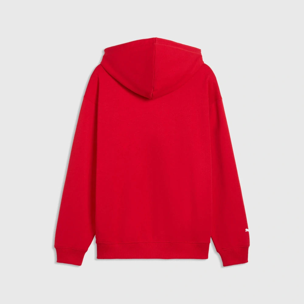 Scuderia Ferrari F1 x Puma Hoodie with Large Shield – Red