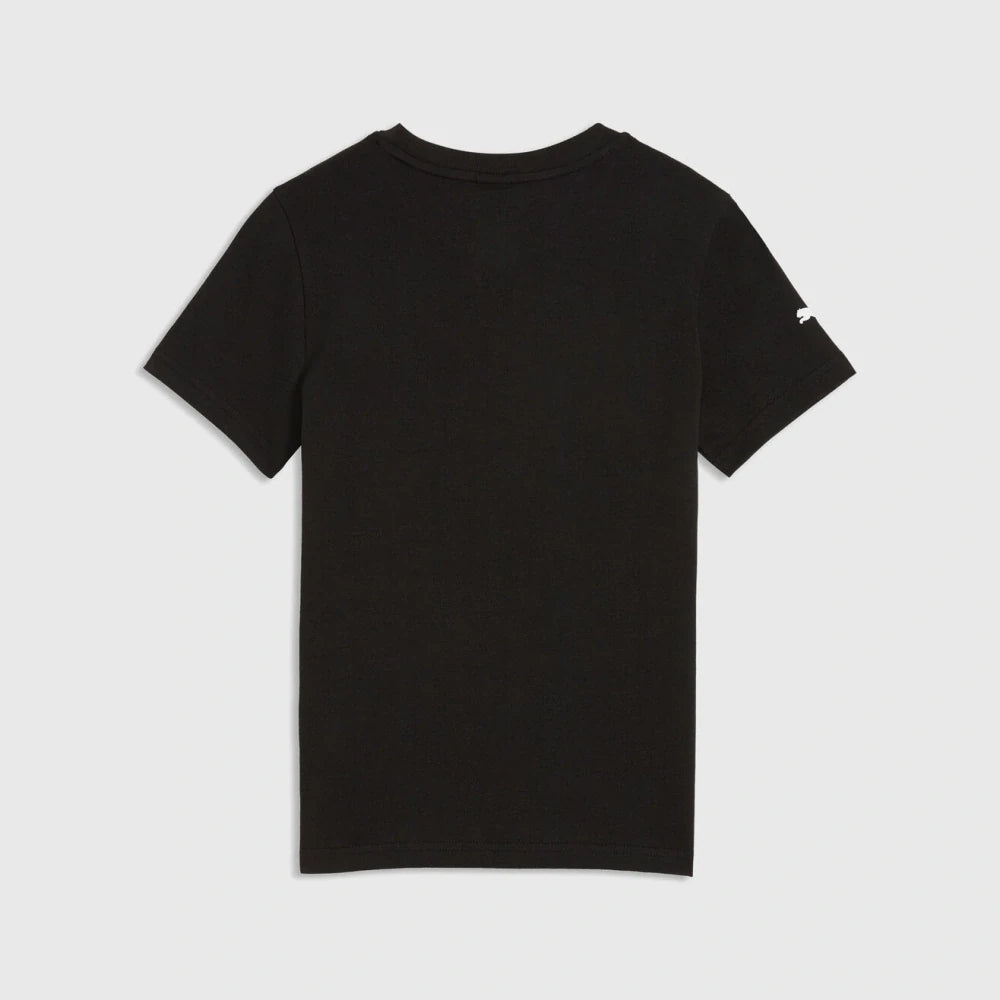 Scuderia Ferrari F1 x Puma Kids' T-Shirt with Large Shield – Black