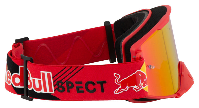 Red Bull Spect Motocrossbrille STRIVE S rot mit rotem Glas