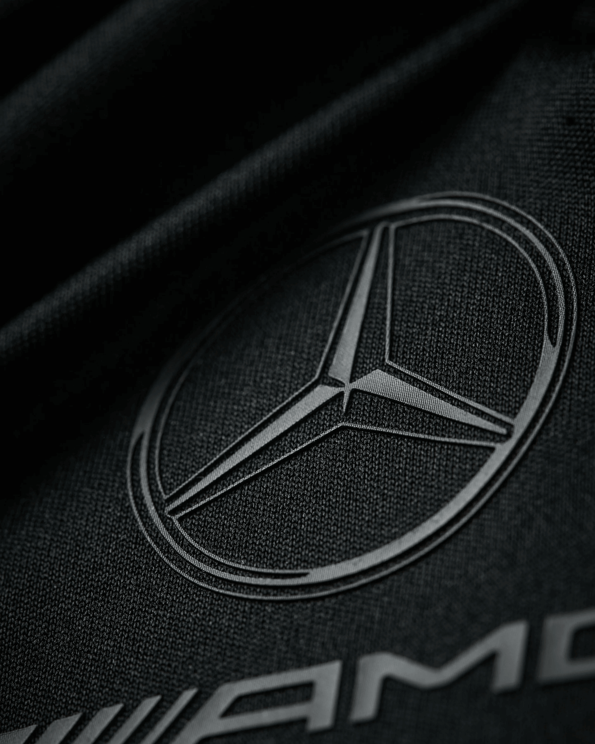 Mercedes AMG Petronas F1 Damen-Team-T-Shirt AMG STEALTH schwarz