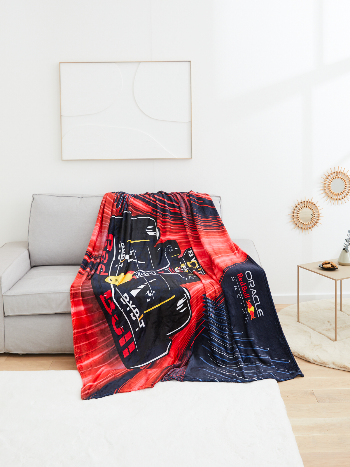 Oracle Red Bull Racing große Decke mit Formel-1-Motiv