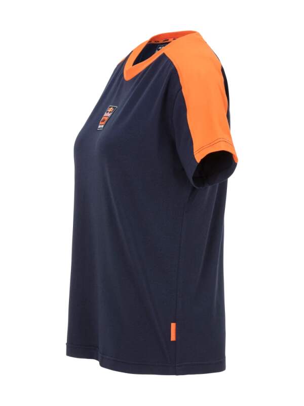 KTM Red Bull Racing Damen-T-Shirt GRID dunkelblau