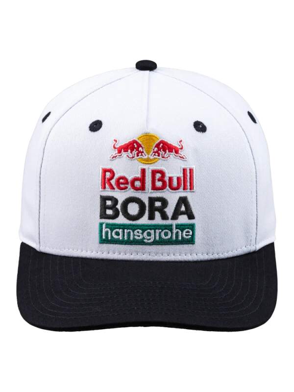 Red Bull Bora Hansgrohe Fan-Cap mit flachem Schirm