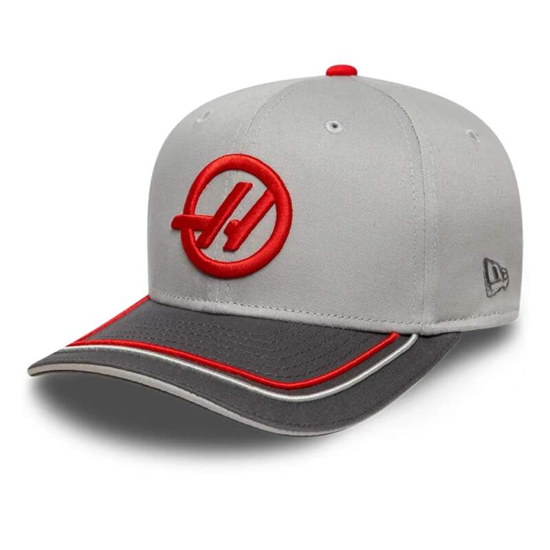 Haas F1 MoneyGram Teamkappe dunkelgrau