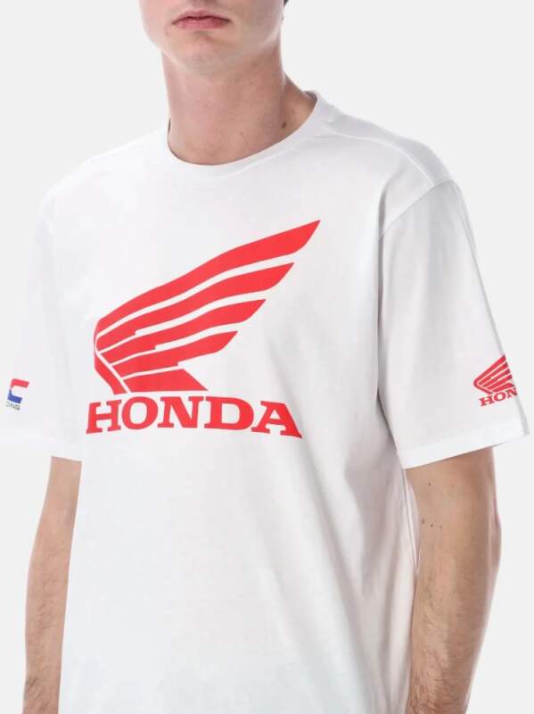 HRC Honda Fan-T-Shirt weiß mit großem Logo