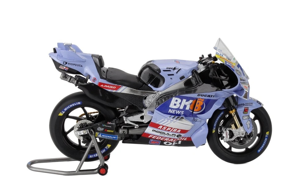 NZG Ducati Desmosedici GP25 Fermin Aldeguer Modell im Maßstab 1:12