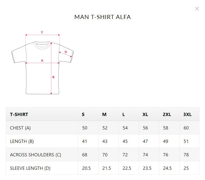 Alfa Romeo T-Shirt CLASSY BLACK schwarz