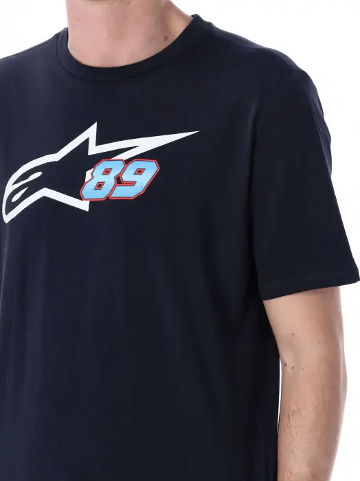 Jorge Martín T-shirt – Alpinestars navy
