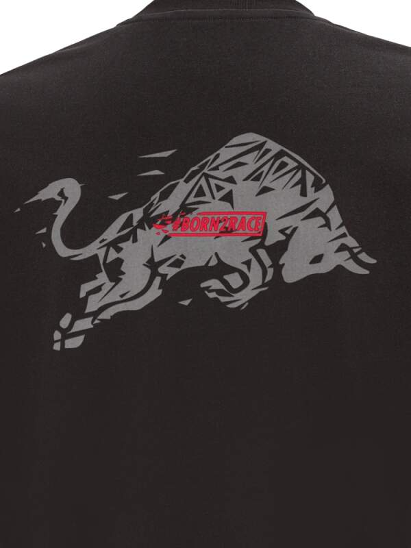Red Bull Ring Freizeit-T-Shirt ECLIPSE schwarz mit RRI-Motiv