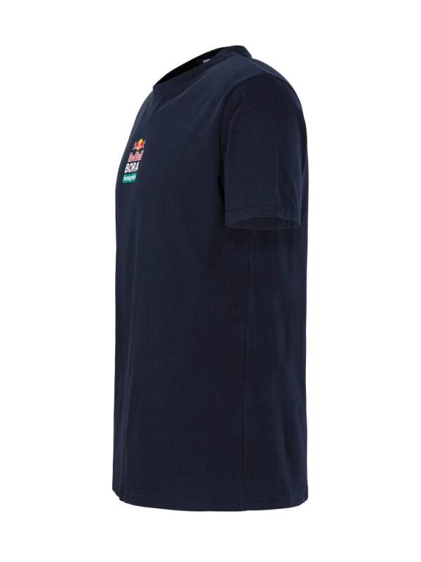 Red Bull Bora Hansgrohe fan T-shirt navy with logo