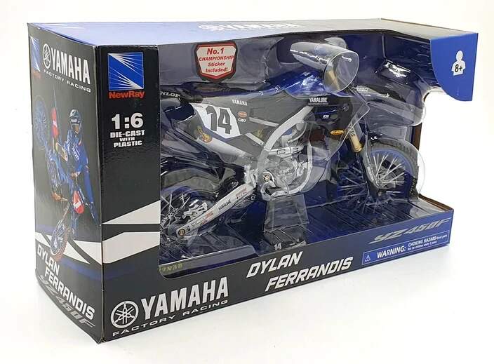 Motorradmodell Yamaha YZ 450 F Nr. 14 Dylan Ferrandis