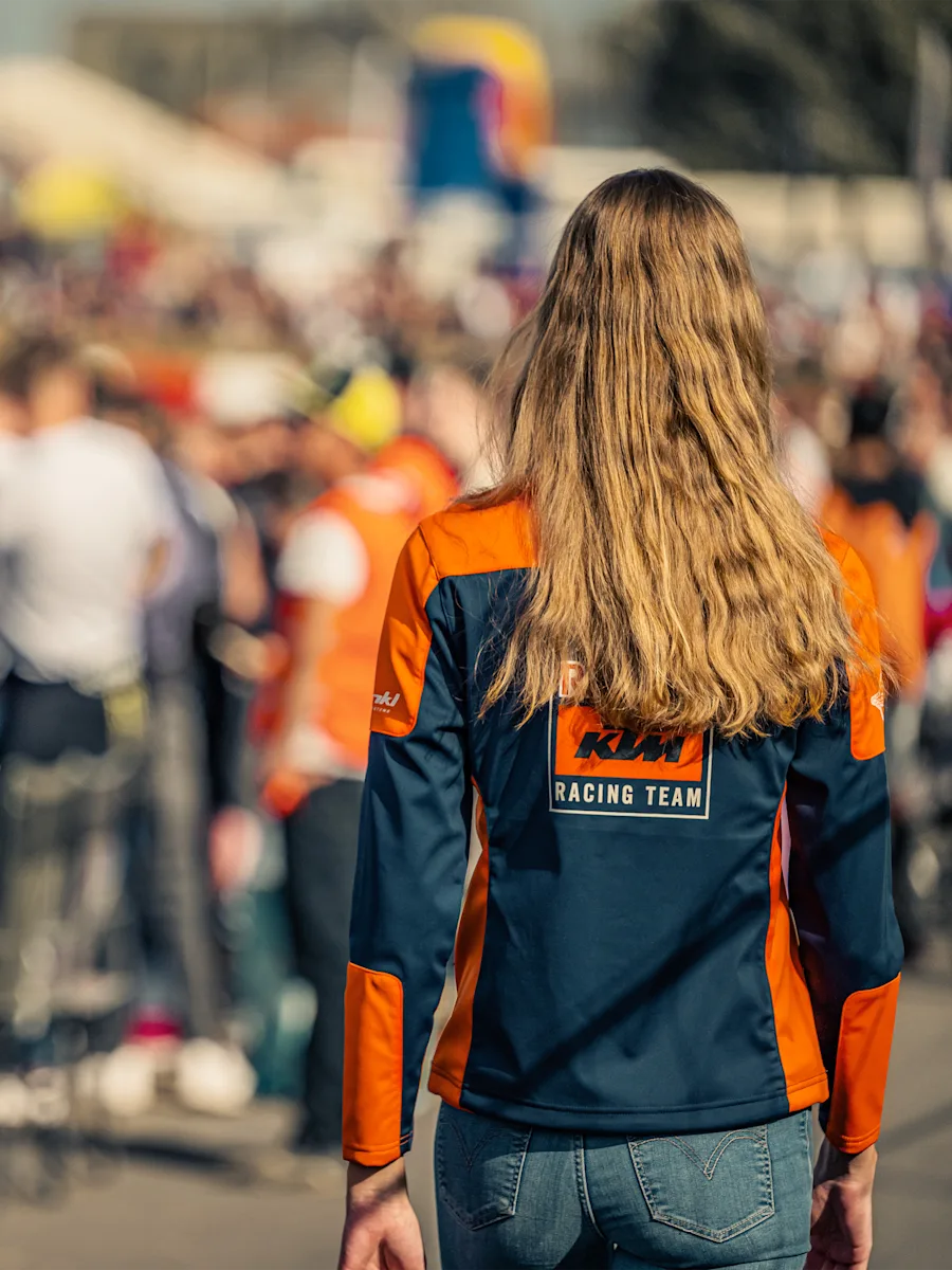 KTM Red Bull Racing Damen-Team-Softshelljacke