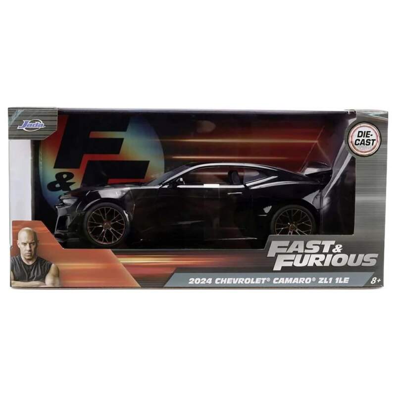 Model Chevrolet Camaro 2024 ZL1 1LE Black - Fast & Furious
