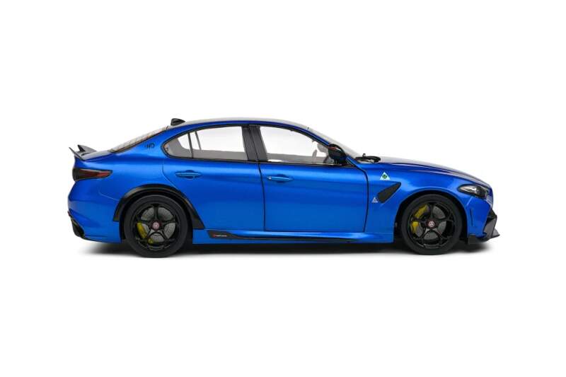 Modell Solido Alfa Romeo Giulia GTA blau