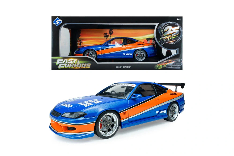 Solido Fast & Furious Tokyo Drift Nissan Silvia S15 Mona Lisa 2006 Model 1:18