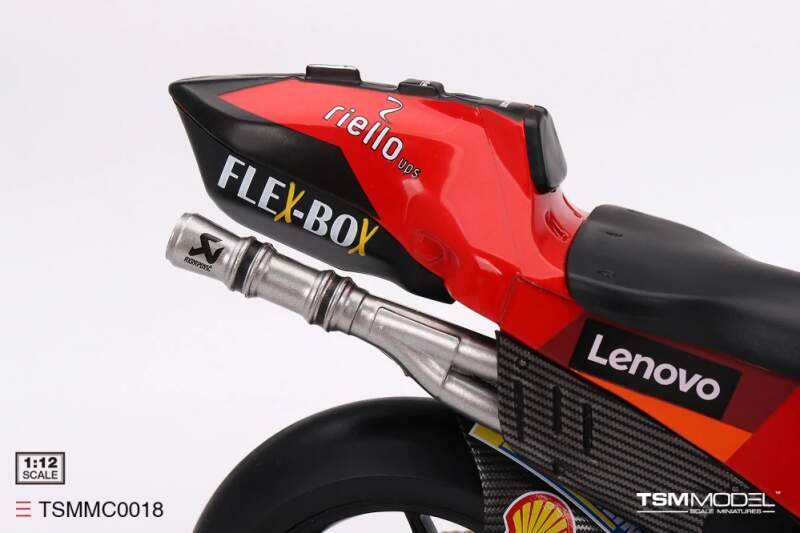 Modell TSM MotoGP - Ducati Desmosedici Francesco Bagnaia GP22 #63 2022
