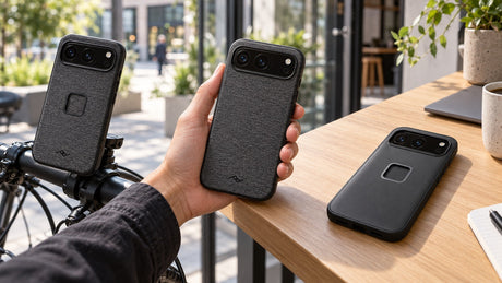 Peak Design Mobile and SlimLink: cases, mounts and compatibility – illustrative image created with AI