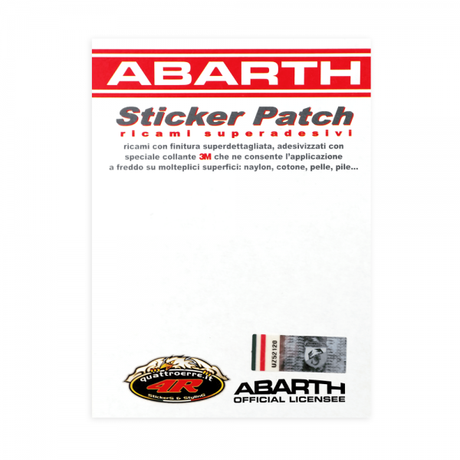 Abarth Aufnäher SCUDETTO