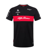 Alfa Romeo F1 Team Kinder-Team-T-Shirt schwarz – 164 CM