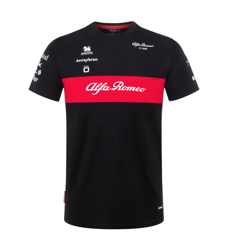 Alfa Romeo F1 Team Kinder-Team-T-Shirt schwarz – 164 CM