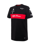Alfa Romeo F1 Team Kinder-Team-T-Shirt schwarz – 164 CM