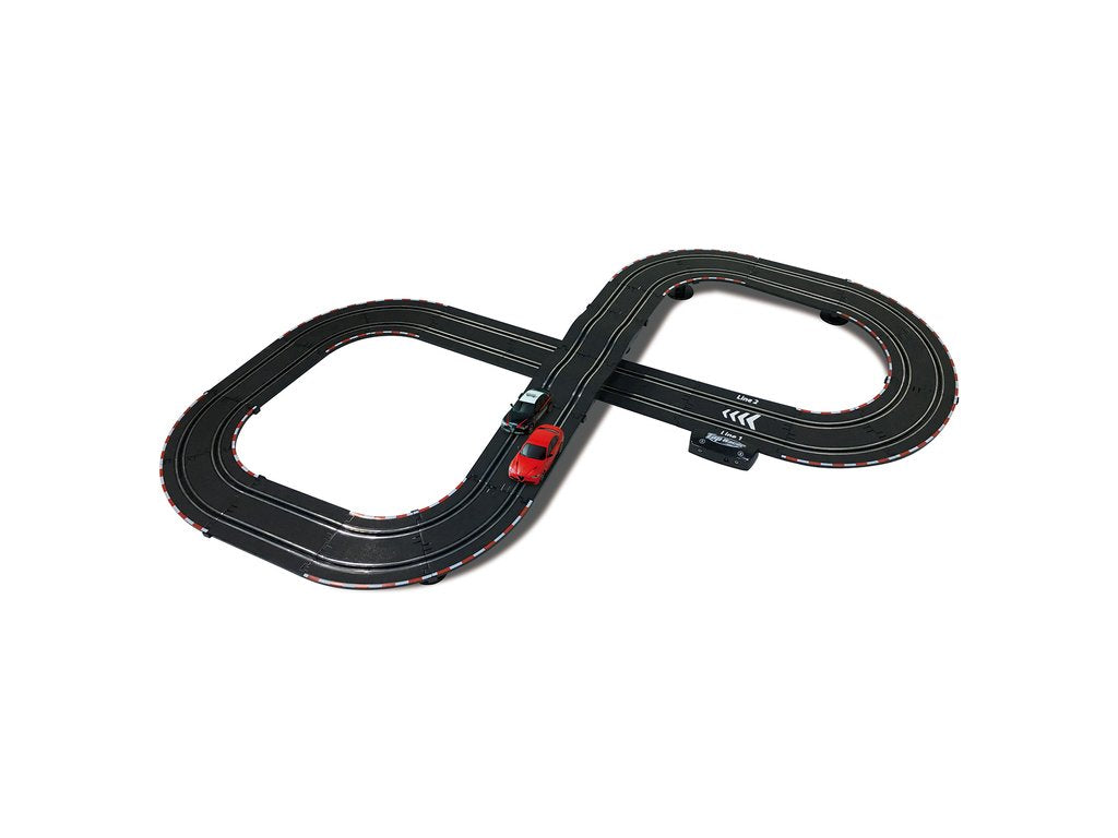 Micro Slot Race Alfa Romeo 1:87 mini slot car track