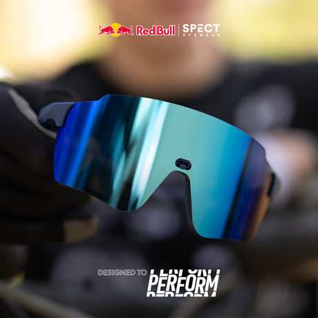 Red Bull Spect Sonnenbrille STUN schwarz mit braunem Glas