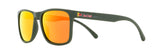 Red Bull Spect Sonnenbrille EDGE grün mit verspiegelten Gläsern