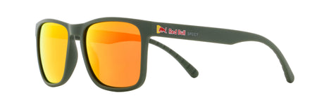 Red Bull Spect EDGE sunglasses green with mirrored lenses