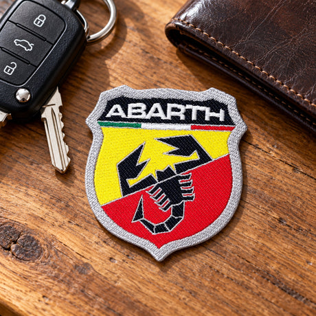 Abarth SCUDETTO Aufnäher – Illustrationsfoto (KI)