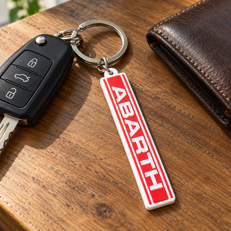 Abarth SOFT TOUCH Keyring – illustrative photo (AI)