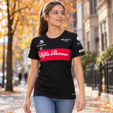 Alfa Romeo F1 Team Women's Team T-Shirt – Black – illustrative photo (AI)