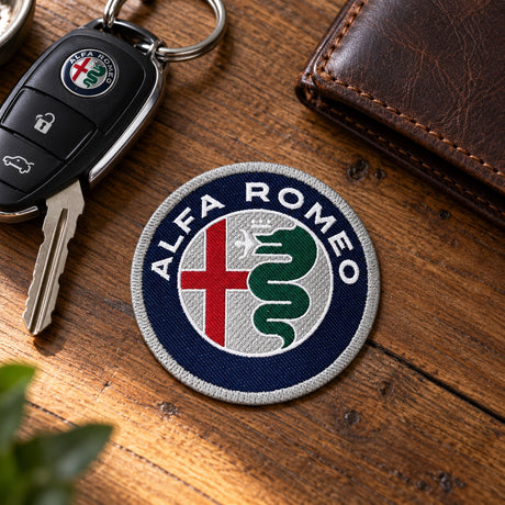 Alfa Romeo LOGO Patch 50 mm – illustrative photo (AI)