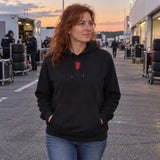 Alfa Romeo Hoodie with Alfa Romeo Badge – Black – ilustrační foto 2 (AI)