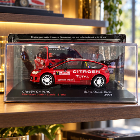 Citroën C4 WRC Loeb Model – Monte Carlo 2008 – illustrative photo (AI)