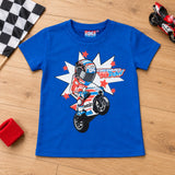 Andrea Dovizioso CARTOON Kinder-T-Shirt – Illustrationsfoto (KI)