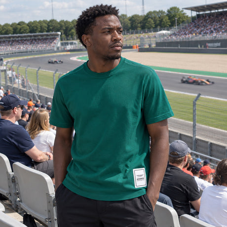 Aston Martin F1 Team LOGO Casual T-Shirt – Green – ilustrační foto (AI)
