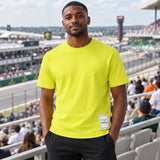 Aston Martin F1 Team LOGO Casual T-Shirt – Light Yellow – illustrative photo (AI)