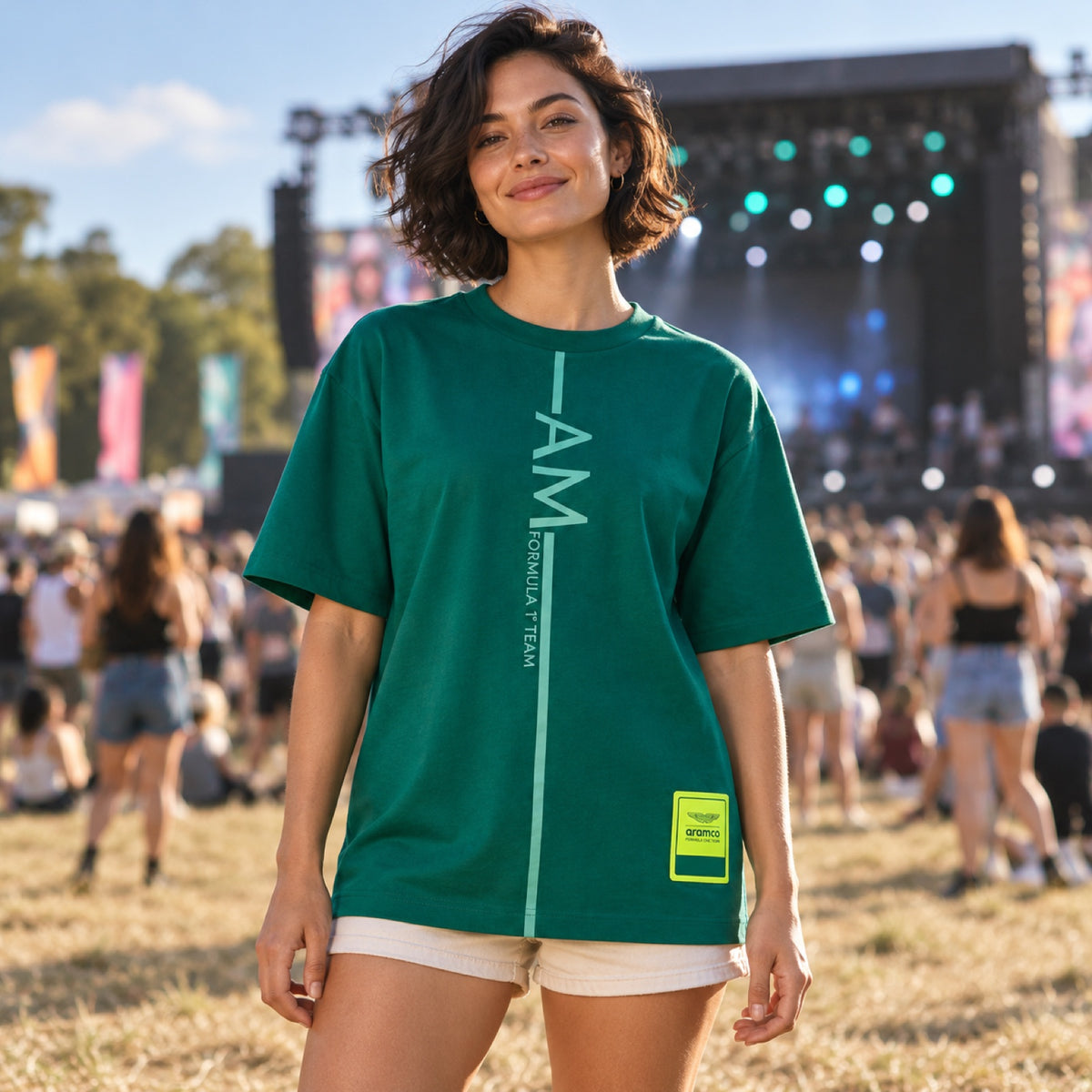 Aston Martin F1 Team Oversized Casual T-Shirt – Green – illustrative photo (AI)