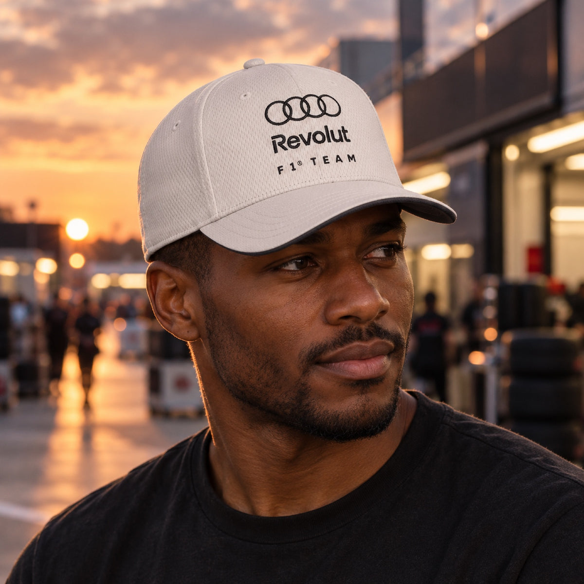 Audi Revolut F1 x Adidas Cap – Lifestyle Edition – illustrative photo (AI)