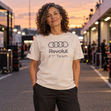 Audi Revolut F1 x Adidas T-Shirt – Beige, Lifestyle Edition – Illustrationsfoto (KI)