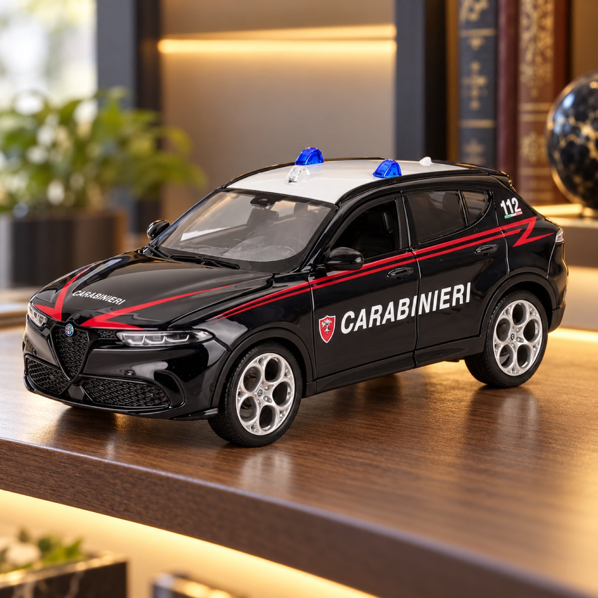 Alfa Romeo Tonale Carabinieri Model 1:24 – illustrative photo (AI)