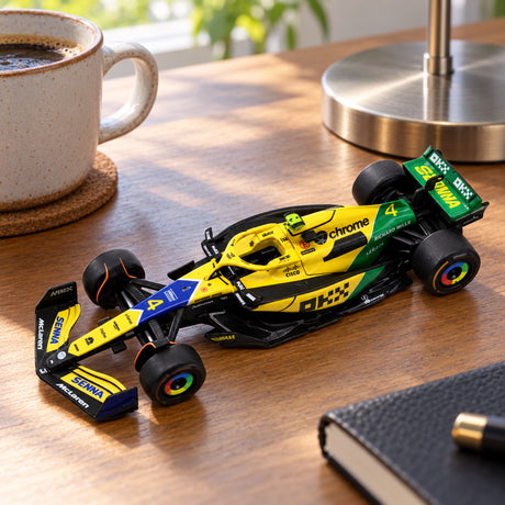 Bburago McLaren F1 MCL38 Model #4 Lando Norris – Monaco – illustrative photo (AI)
