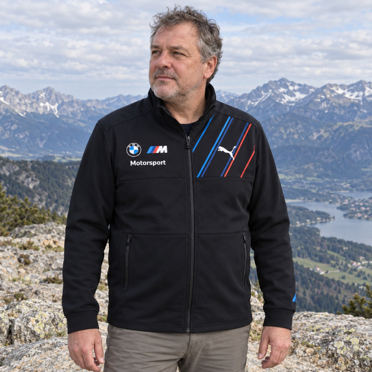 BMW Motorsport Sports Team Jacket – Navy – ilustrační foto (AI)