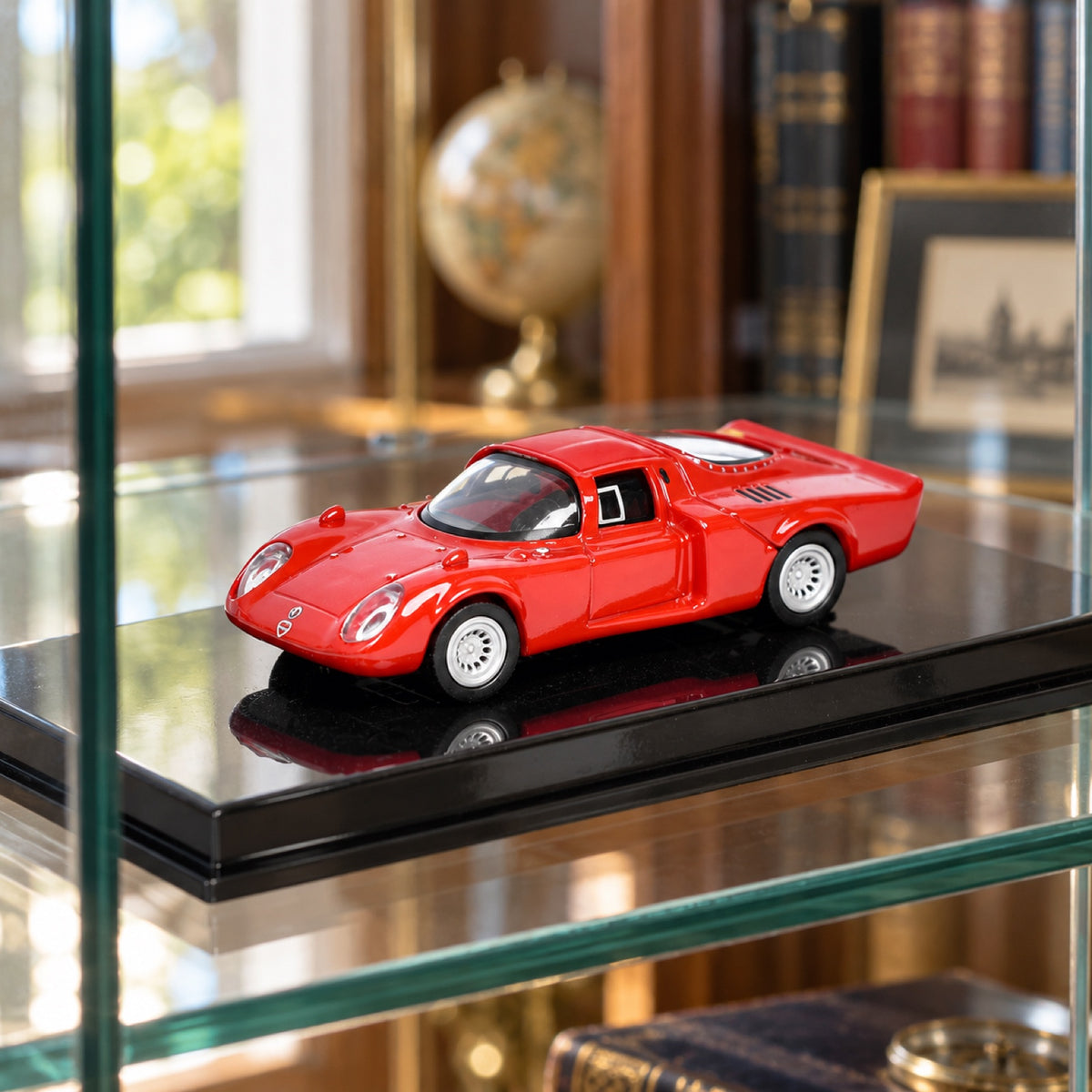 Alfa Romeo 33.2 Model – 24h Daytona Press Conference 1968 – illustrative photo (AI)