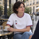 Cadillac F1 x Tommy Hilfiger Team T-Shirt – White – ilustrační foto 2 (AI)