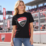 Ducati Corse CAMU Fan-T-Shirt mit Logo – Schwarz – Illustrationsfoto (KI)