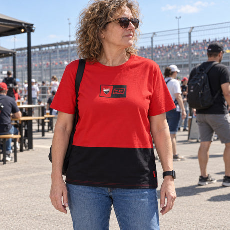 Ducati Corse Fan T-Shirt – Marc Marquez with Logo – ilustrační foto 2 (AI)